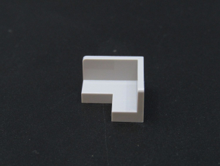 Lego destička speciální - panel rohový 2 x 2 x 1 - světle šedá - light bluish gray