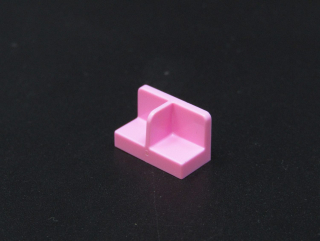 Lego destička - panel speciální 1x2x1 - jasně růžový
