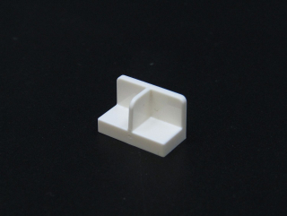 Lego destička - panel speciální 1x2x1 - bílý
