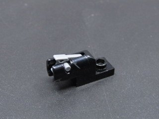 Lego odpalovač projektilů - kulatých destiček -- černý