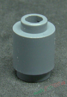 Lego válec otevřený 1x1 tmavě šedý - dark bluish gray