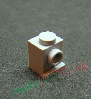 Lego kostička 1x1 držák světel světle šedá - light bluish gray