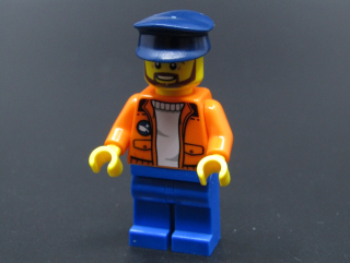 Lego City figurka námořní kapitán