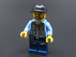 Lego figurka city - policista