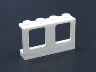 Lego®rám okna dvojitý 1x4x2 - bez skel