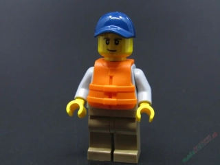 Lego city figurka - kajakář