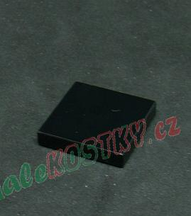 Lego destička hladká 2x2 - černá