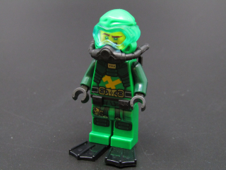 Lego figurka Ninjago - Lloyd - Seabound, Scuba Gear