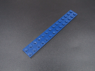 Lego destička 2x14 tmavě modrá