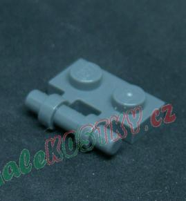 Lego destička speciální tmavě šedá - dark bluish gray