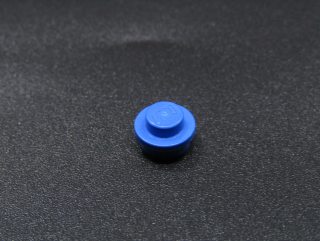 Lego kulatá destička 1x1 - modrá 