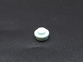 Lego kulatá destička 1x1 - light aqua