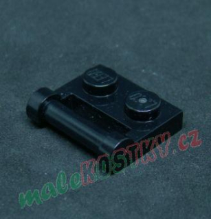 Lego destička speciální 1x2 - černá