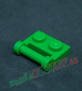 Lego destička speciální 1x2 - zelená