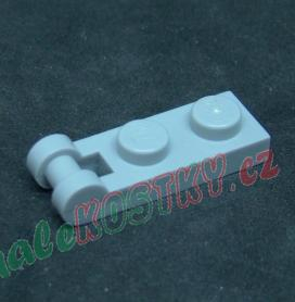 Lego destička speciální 1x2 - světle šedá - light bluish gray