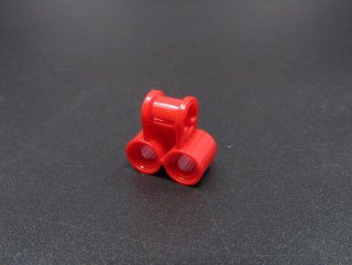 LEGO®Technic spojka - dvojitá - červená