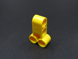 LEGO®Technic spojka dvojitá 3L - žlutá