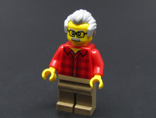 Lego figurka Town - dědeček