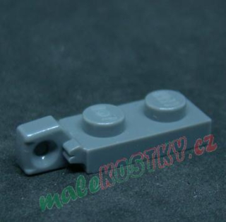 Lego destička speciální 1x2 - pant - tmavě šedá - dark bluish gray