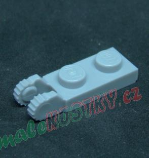 Lego destička speciální 1x2 - světle šedá - light bluish gray