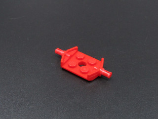 Lego náprava pro kola červená 2x2 - malý pin