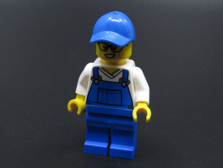 Lego city figurka - pracovník myčky