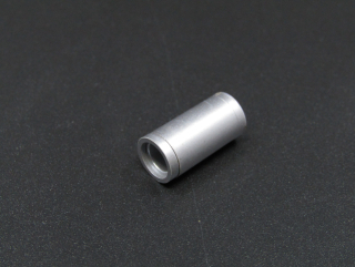 Lego Technic spojka - válec - bez drážky - metallic silver