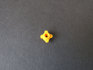 Lego květ - světle jasně oranžový