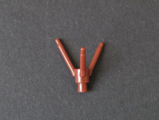 Lego kytka - stonek - hnědý