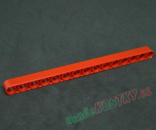 Lego Technic rameno 1x15 červené