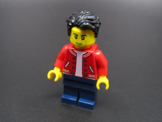 Lego city figurka - muž ve svetru