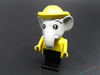 Lego Fabuland postavička - slon Edward - černé oči