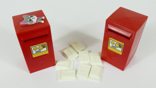 Playmobil poštovní schránky a dopisy