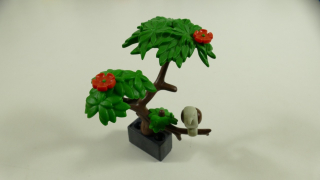 Playmobil podložka se zelení a květinami