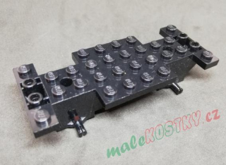 Lego podvozek 4 x 10 x 1 2/3 černý