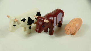Playmobil kravičky a prasátko