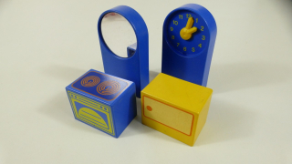 Playmobil trouba, skříňka, zrcadlo a hodiny