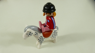 Playmobil kůň s figurkou