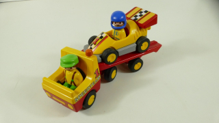 Playmobil tahač / přeprava formule