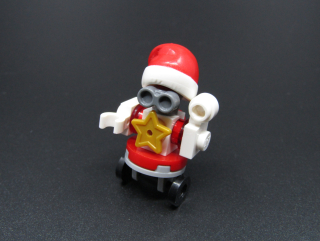 Lego Friends figurka - Friends Zobo the Robot - Santa