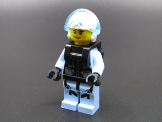 Lego figurka city - policistka - pilotka