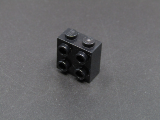 Lego kostička speciální 1 x 2 x 1 2/3 - černá