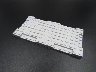 Lego deska 8x16 - světle šedá - light bluish gray