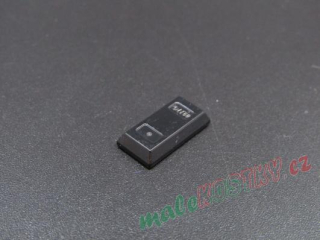 Lego cihlička 1x2 - černá