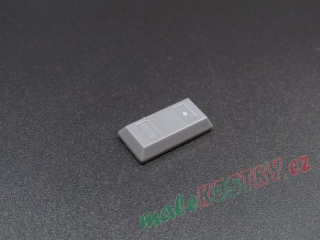 Lego cihlička 1x2 - tmavě šedá - dark bluish gray