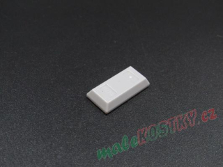 Lego cihlička 1x2 - světle šedá - light bluish gray