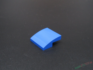 Lego destička zaoblená 2x2 - modrá