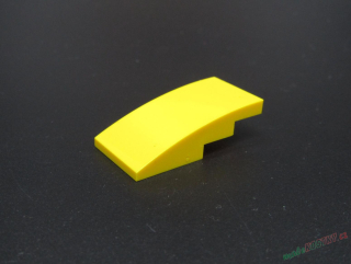 LEGO® zaoblená destička 4x2 - žlutá