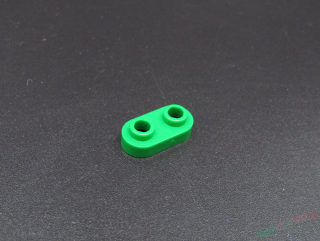 Lego destička speciální zaoblená 1x2 - zelená