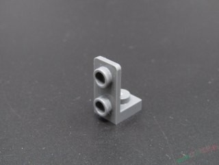 Lego destička - konzola - 1 x 1 - 1 x 2 Inverted - tmavě šedá - dark bluish gray